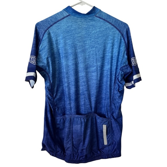 CYCOLOGY Incognito Men's Blue Jersey Performance Cycling Shirt size L - Picture 2 of 4